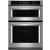KitchenAid KOCE500ESS - 30 Inch Combination Wall Oven with Even-Heat™ True Convection (Lower Oven)