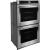 KitchenAid KODE900HSS - 30 Inch Double Convection Smart Electric Wall Oven with 10 cu. ft. Total Capacity (angle view)