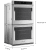 KitchenAid KOED530PPS - 30 Inch Double Smart Wall Oven - Dimensions