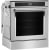 KitchenAid KOSC504PPS - 24 Inch Single Convection Smart Electric Wall Oven with 2.90 cu. ft. Oven Capacity (angle view)