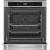 KitchenAid KOSC504PPS - 24 Inch Single Convection Smart Electric Wall Oven with 2.90 cu. ft. Oven Capacity (open view)