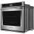 KitchenAid KOSE900HSS - 30 Inch Single Convection Smart Electric Wall Oven with 5 cu. ft. Capacity (angle view)