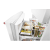KitchenAid KRFC300EWH - 36 Inch Freestanding French Door Refrigerator Freezer View