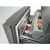 KitchenAid KRFC704FPS - 36 Inch Counter-Depth French Door Refrigerator 3-Tier Self-Close Freezer Drawer