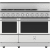 Hestan KRG485GDLPWH - Front View