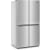 KitchenAid KRQC506MPS - 36 Inch Counter-Depth 4-Door French Door Refrigerator Angle