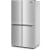 KitchenAid KRQC506MPS - 36 Inch Counter-Depth 4-Door French Door Refrigerator Angle