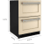 KitchenAid KUDR204KPA - 24 Inch Panel-Ready Undercounter Double-Drawer Refrigerator