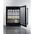 Summit ASDS2413 - 24 Inch Built-In Undercounter Refrigerator In Use