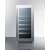 Summit Classic Collection CL151WBVCSS - 15 Inch Built-In Wine Cooler/Beverage Center with 34 Bottles/3.2 cu. ft. Capacity