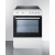 Summit Classic Collection CLRE24WH - 24" Electric Range with Ceramic Glass Top and 4 Cooking Zones
