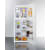 Summit FF1088WIM - 24 Inch Freestanding Top Freezer Refrigerator 10.1 cu. ft. Capacity