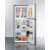 Summit FF1089PL - 24 Inch Freestanding Top Freezer Refrigerator 10.1 cu. ft. Capacity