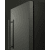 Summit FF1843BKS - Black Stainless Steel Wrapped Door