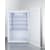 Summit Commercial Series FF31L7CSS - 17 Inch Freestanding Compact Refrigerator Adjustable Chrome Shelves