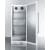 Summit Commercial Series FFAR12W7 - Commercial 24 Inch Freestanding All-Refrigerator Stainless Steel Interior (Image shown with Optional Combination Lock Box)