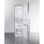 Summit FFBF181ES2IM - 24 Inch Counter Depth Bottom Freezer Refrigerator Open View