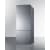 Summit FFBF279SSX - 28 Inch Counter-Depth Bottom Freezer Refrigerator Platinum Cabinet