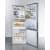 Summit FFBF279SSX - 28 Inch Counter-Depth Bottom Freezer Refrigerator 14.6 cu. ft. Capacity