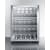 Summit Commercial Series SCR610BLCHCSS - Commercial Series 24 Inch Built-In Single Zone Wine Cellar 5.0 cu. ft. Capacity