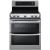 LG LDE4413ST - 30 Inch Electric Range with 5 Radiant Heating Elements Electric Double Oven Range