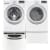 LG WM3170CW - Shown with Matching Dryer (Pedestals Sold Separately)