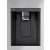 LG LRFOC2606S - 36 Inch Counter Depth Smart French Door Refrigerator Dispenser View