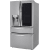 LG LRMVC2306S - 36 Inch Counter Depth Smart French Door Refrigerator Angle