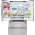 LG LRMWS2906S - Front Open - Refrigerator Filled