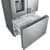 LG LRYKC2606S - 36 Inch Counter-Depth MAX™ Freestanding French Door Smart Refrigerator Freezer 3-Tier Organization