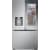 LG LRYKC2606S - 36 Inch Counter-Depth MAX™ Freestanding French Door Smart Refrigerator Mirror InstaView™ Door-in-Door