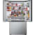 LG LRYKC2606S - 36 Inch Counter-Depth MAX™ Freestanding French Door Smart Refrigerator 26 Cu. Ft. Total Capacity