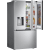 LG LRYKS3106S - 36 Inch Freestanding French Door Smart Refrigerator Door-in-Door®