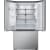 LG LRYXC2606S - 36 Inch Counter-Depth MAX™ Freestanding French Door Smart Refrigerator Open View