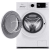 Midea MLH25N7BWW - 24 Inch Front Load Washer Stainless Tub