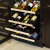 Marvel MLWC224SG01A - 24 Inch Built-In Single Zone Wine Cooler 4 Smooth-Glide Shelves