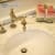 Nantucket Sinks Great Point Collection UM17X14BK - 17 Inch X 14 Inch Undermount Ceramic Sink In Bisque Lifestyle View