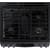 Samsung NX60T8751SG - Black Enamel 5-Burner Cooktop