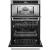 KitchenAid KOCE900HSS - 30 Inch Smart Combination Wall Oven Open View