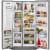 KitchenAid KRSF705HPS - 36 Inch Side-by-Side Refrigerator In Use