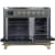 Ilve Majestic II Collection UMD10FDNS3BGGNG - 40 Inch Blue Grey Natural Gas Freestanding Range