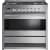 Fisher & Paykel Active Smart FPRERADWRH157 - 36" Gas Range with 3.6 cu. ft. Convection Oven and 5 Cooktop Burners including 2 Dual Burners