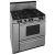 Premier Pro Series P36S3282PS - 36" Gas Range with 6 Sealed Burners
