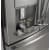 GE Profile PFE28KYNFS - GE Profile Series 36 Inch French Door Refrigerator Hands-free Autofill