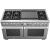 Thermador Freedom Collection THRERADWRH161 - 60" Pro Grand Dual Fuel Range with 6 Star Burners, 24 Inch Electric Griddle and Warming Drawer