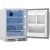 Zephyr PRESRV PRR24C01ASOD - Presrv™ 24 Inch Freestanding/Built-In Outdoor Compact Refrigerator White Interior