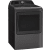 GE Profile PTD70GBPTDG - 27 Inch Smart Gas Dryer Left Angle