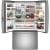GE Profile PWE23KYNFS - GE Profile™ 36 Inch Counter Depth French Door Refrigerator Adjustable Glass Spillproof Shelves