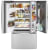GE Profile PYD22KYNFS - GE Profile™ Series 36 Inch Counter Depth French Door Refrigerator 15.0 Cu. Ft. Fresh Food Capacity