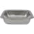 Nantucket Sinks Brightwork Home Collection RES - 17 Inch Hammered Stainless Steel Rectangle Bar Sink with 5 1/2 Inch Bowl Depth